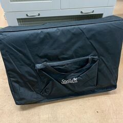 ベガコーポレーション マッサージベッド ステラミニ ブルー 収納袋付きの画像