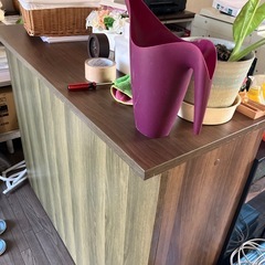 カウンター　受付　キッチンの画像