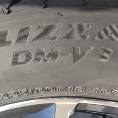 中古スタッドレスタイヤ&ホイールセット　225/60/18   の画像