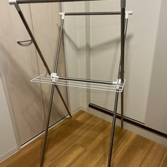 アイリスオーヤマ　室内物干しステンレス　H-70XNの画像