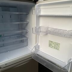 ★動作〇★ 清掃済 保障有 冷蔵庫 シャープ SJ-W353G-N 350L 2020年製 ノンフロン 冷凍冷蔵庫 Sharp 左右開き 3ドアの画像