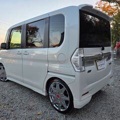 タント☆カスタムRS SA☆ターボ☆車検令和9年6月☆純正SDナビ☆CD☆DVD☆地デジ☆BT☆ETC☆バックカメラ☆両側パワースライドドアの画像