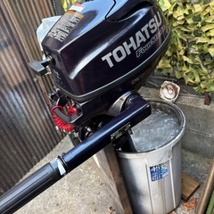 トーハツ2馬力船外機の画像