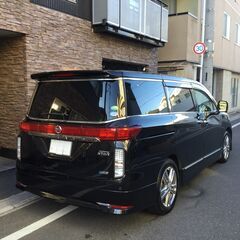 エルグランド　ハイウェイスター　車検8年8月　乗って帰れます　両側パワスラ　ナビ　テレビ　Bluetooth　ETC　フリップダウンモニターの画像