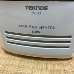 ミニファンヒーター
の画像