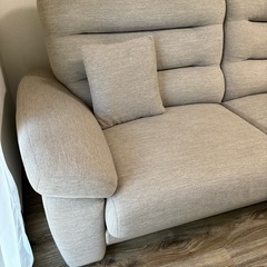 ニトリ　3人掛けソファの画像