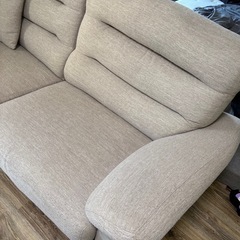 ニトリ　3人掛けソファの画像