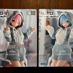 【新品】Re:ゼロ Yumemirize RAM & REM フィギュアの画像