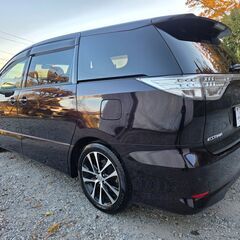 エスティマ☆アエラス☆後期型☆実走行8万キロ台☆車検令和9年12月☆純正SDナビ☆地デジ☆BT☆ETC☆バックカメラ☆両側パワースライドドアの画像