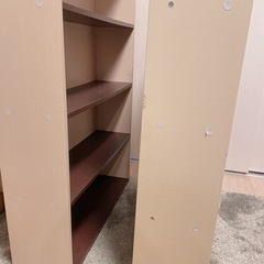 本棚2個の画像