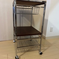 キッチンワゴン　の画像