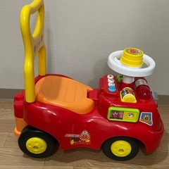 【お譲り先決定】アンパンマンの消防車手押し車の画像