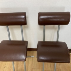 NITORI ハイチェアーシャDBRの画像