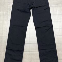 未使用　ユニクロ　ウォッシュノータック　ダークグレー　W76 × L85　ウォッシュ加工　の画像