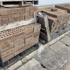 ⑦レンガ　煉瓦　ブロック　インターロッキングの画像
