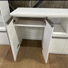 キッチン家電収納の画像