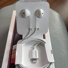 🍎iPhone  有線イヤフォン　未使用の画像