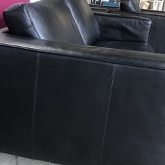 boconcept(ボーコンセプト)本革３人掛けソファ+1人掛け2点セット売りの画像
