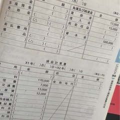 日商簿記3級テキスト（値段交渉OK）の画像