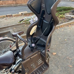 自転車　チャイルドシートの画像
