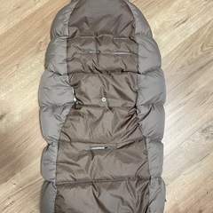 エアバギー　ダウンフットマフ　ブラウンの画像