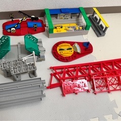 プラレール　(車両、レール、そのほか)フルセットの画像