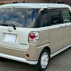 R4年式　ムーヴキャンバス　社外ナビ・フルセグTV！　両側電動スライドドア！の画像