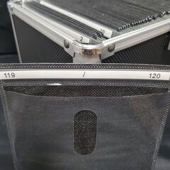 ★CD＆DVD収納BOX★　120枚　鍵付きの画像