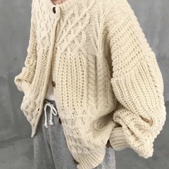 新品FRIFULカジュアルカーディガンXL 定価¥3200の画像