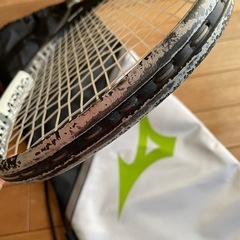 ソフトテニス用ラケット　初心者用　傷あり　差し上げますの画像
