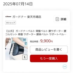 ガードナーベルト　Lの画像