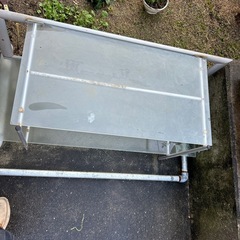 ガーデニング台にしてましたの画像