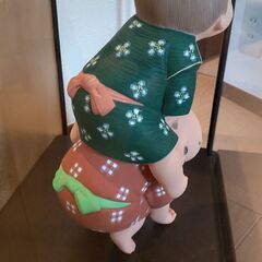 博多人形　子供の元気な「馬跳び」　の画像