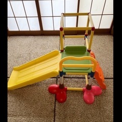 室内用ジャングルジム+滑り台の画像