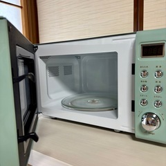 美品！　単機能レトロ調　電子レンジ20L
の画像