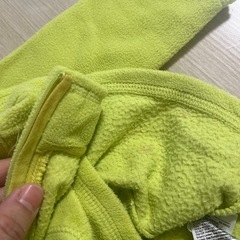 GAP 黄緑　フリース トップス 80㎝の画像