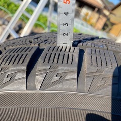 スタッドレスタイヤ　18インチ　4本　ホイールセットの画像