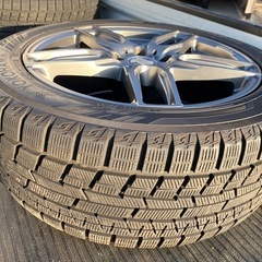 スタッドレスタイヤ　18インチ　4本　ホイールセットの画像