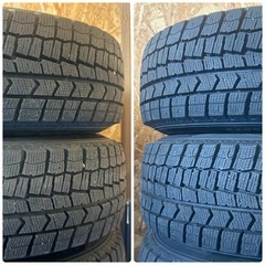 ア) 超バリ山 DUNLOP WINTER MAXX WM02 ダンロップ ウインターマックス ダブルエムゼロツー 175/70R14 84Q スタッドレスタイヤ 4本　冬タイヤの画像