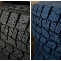 ア) 超バリ山 DUNLOP WINTER MAXX WM02 ダンロップ ウインターマックス ダブルエムゼロツー 175/70R14 84Q スタッドレスタイヤ 4本　冬タイヤの画像