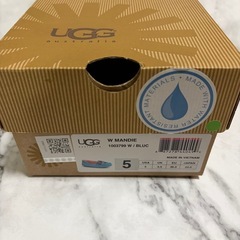 UGG アグ 1003799 W MANDIEモカシン 22の画像