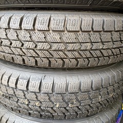 軽自動車 145/80R13 スタッドレスタイヤ ホイール付き！未使用品ですの画像