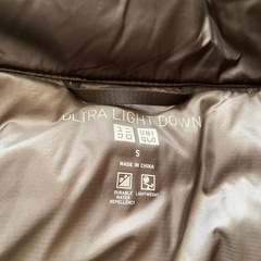 【現在販売無し】 レア UNIQLO ユニクロウルトラライトダウンベスト 黒の画像