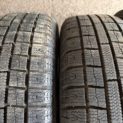軽自動車 155/65R13 スタッドレスタイヤ、ホイール　中古品の画像