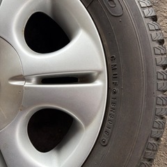軽自動車 155/65R13 スタッドレスタイヤ、ホイール　中古品の画像