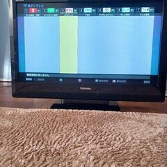 東芝32型テレビ稼動品15年位前の製品の画像