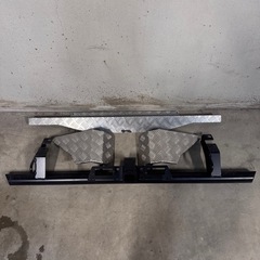 JB23W ヒッチメンバー ボロ隠しアルミ縞板の画像