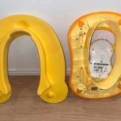 【訳あり】補助便座　2点セット　アンパンマン　リッチェル　トイトレの画像