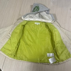 3can4on ベージュジャケット 80cmの画像