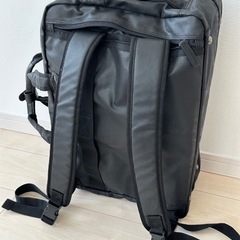 OUTDOOR 3WAYビジネスバッグ／リュック／ブリーフケース ブラックの画像